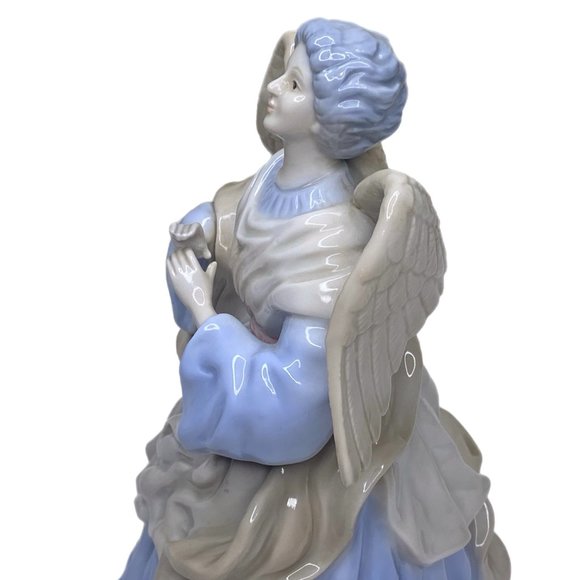 Music Box Angel plays "Joy to the World" Vintage - Picture 13 of 14